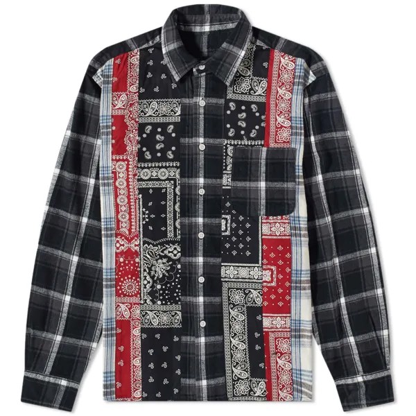 Рубашка SOPHNET Vertical Paneled Shirt