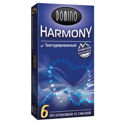 Презервативы DOMINO Harmony Текстурированные (6 шт.)