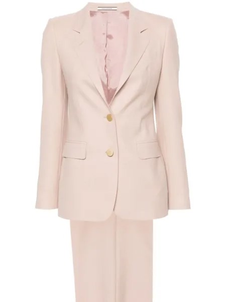 Tagliatore single-breasted evening suit, розовый