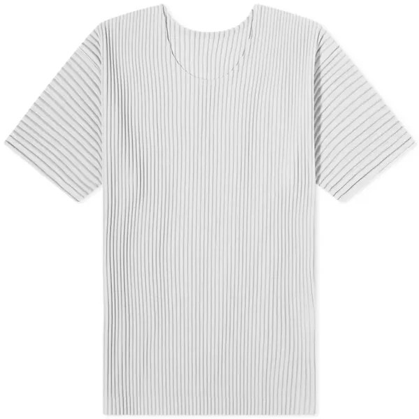 Футболка Homme Plissé Issey Miyake Pleated, серый