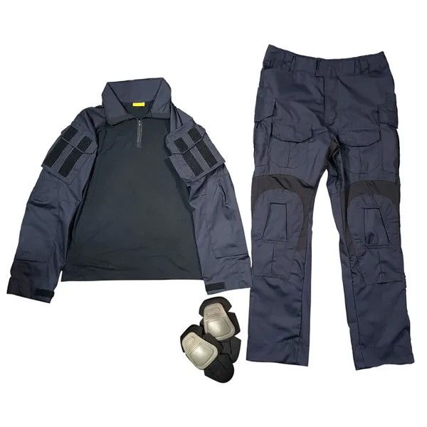 Военная униформа для мужчин GEN3 тренировочный Тактический костюм лягушки G3 синий черный тактический жакет армейские брюки Военные Аксессуары Одежда