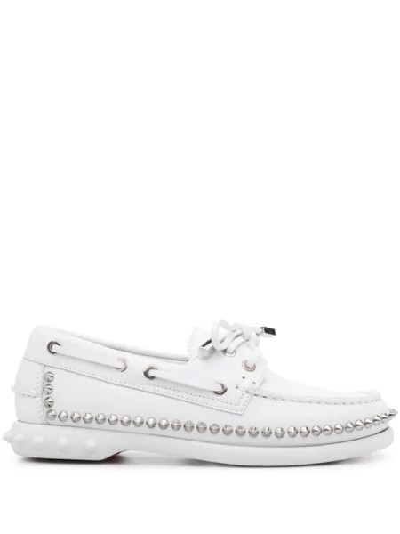 Christian Louboutin лоферы Gerockel, белый