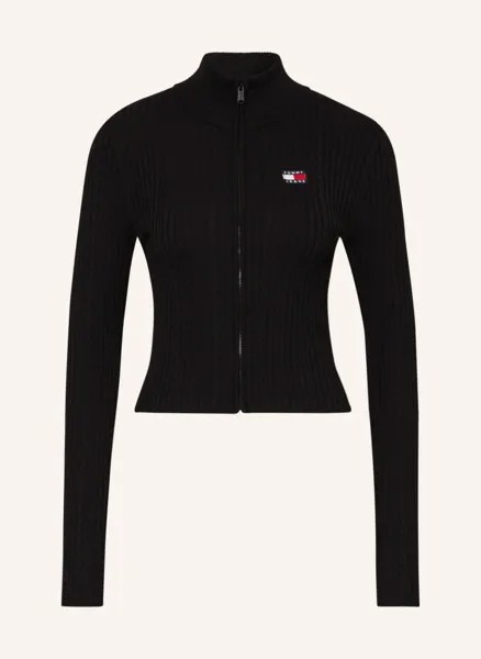 Кардиган TOMMY JEANS, черный