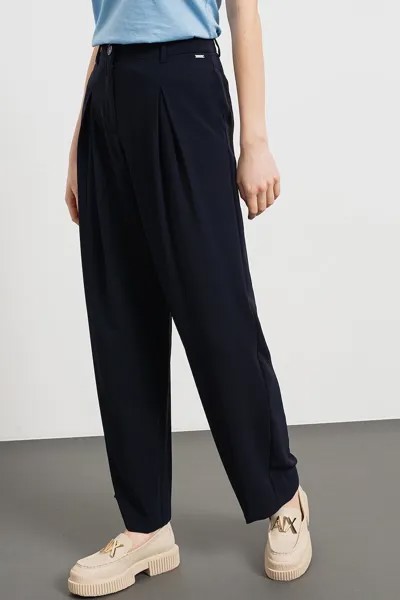 Деловые брюки с басти Armani Exchange, синий