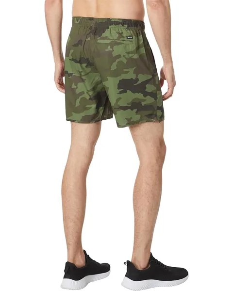 Шорты RVCA Yogger IV Shorts, цвет Green Camo II