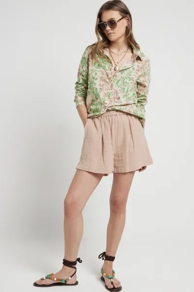 Абстрактная рубашка River Island, зеленый