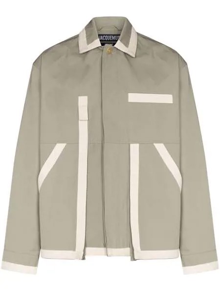 Jacquemus куртка-рубашка Le Blouson Grain