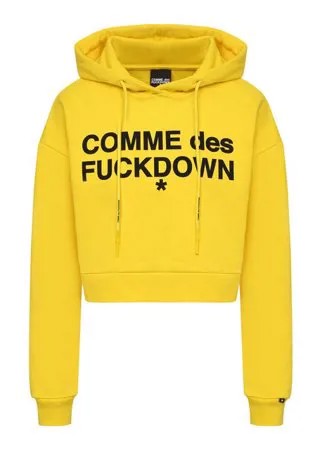 Хлопковое худи Comme des Fuckdown
