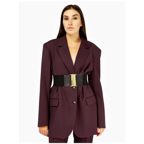 Пиджак PATRIZIA PEPE, размер 44, фиолетовый