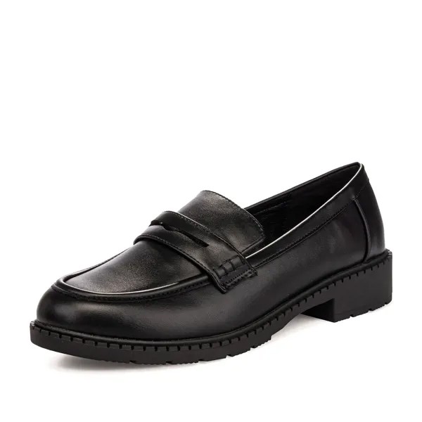 Лоферы женские INSTREET 26-31WA-803SS черные 38 RU