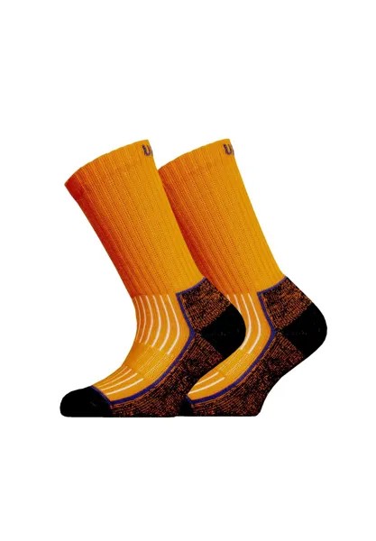 Трекинговые носки SAANA JR, 2 шт., со структурой Flextech UphillSport, оранжевый