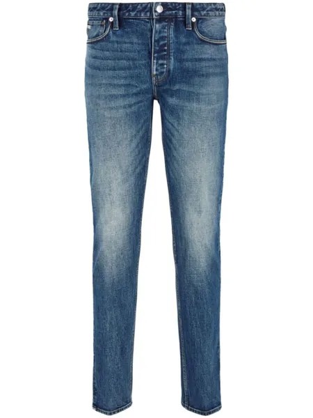 Emporio Armani узкие джинсы J75, синий