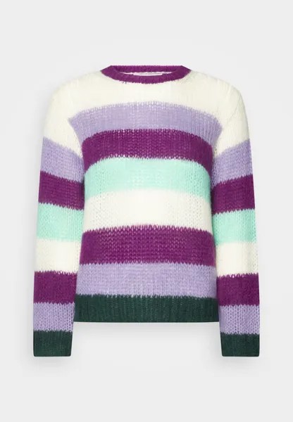 Джемпер Marc O'Polo Longsleeve, Round-Neck, Stripe, мульти/весенняя сосна