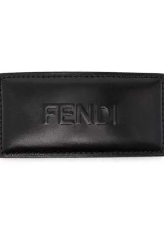 Fendi Pre-Owned кожаная заколка для волос 1990-х годов