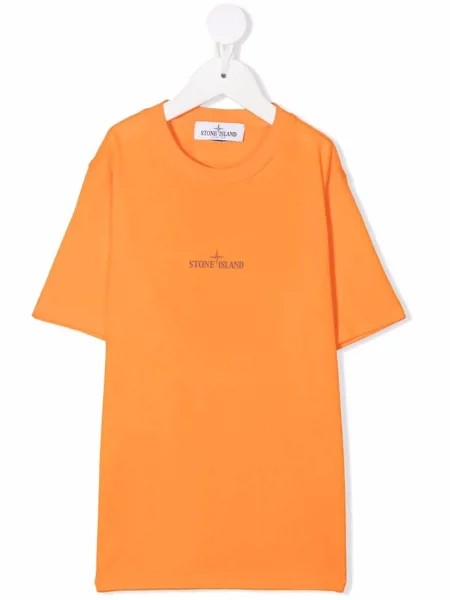 Stone Island Junior футболка с логотипом