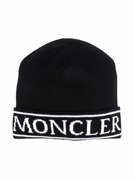 Moncler Enfant шапка бини с логотипом