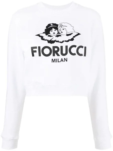 Fiorucci укороченная толстовка Milan Angels