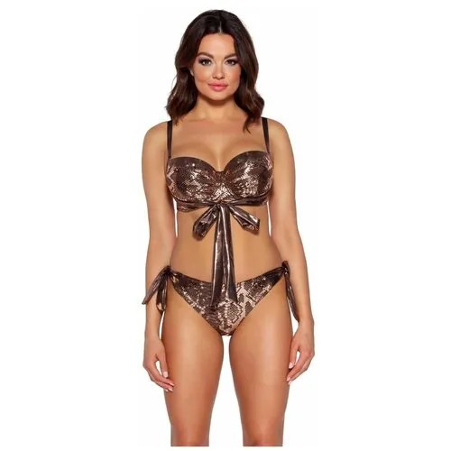 Купальник Ava Lingerie, размер 75G/M, коричневый