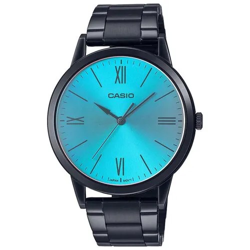Наручные часы CASIO Collection, голубой, черный
