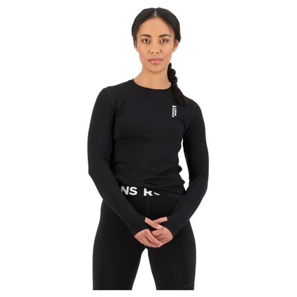 Толстовка Mons Royale Cascade Merino Flex 200 LS, черный