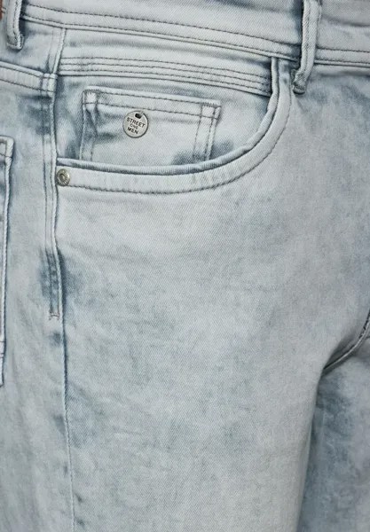 STREET ONE МУЖЧИНЫ Джинсы стандартного кроя, 5 карманов Street One Men, цвет Iced Grey Random Wash