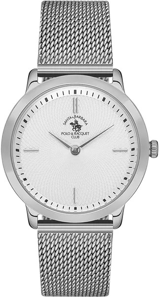 Наручные часы женские Santa Barbara Polo & Racquet Club SB.1.10263-1 серебристые