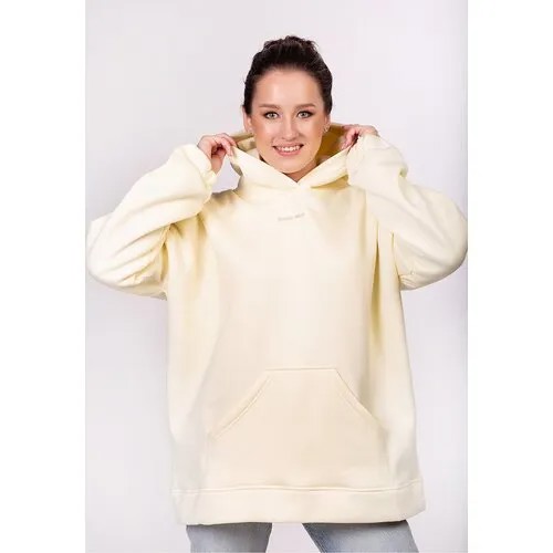 Худи Aussie Wear, силуэт свободный, размер M, экрю