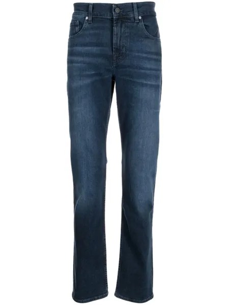 7 For All Mankind прямые джинсы, синий