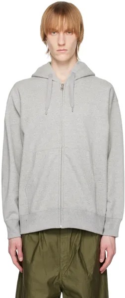 Серый худи с принтом Comme des Garçons Homme