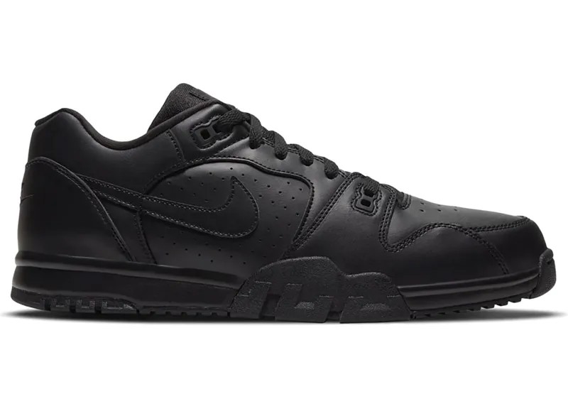 Мужские баскетбольные кроссовки Nike Cross Trainer Low Triple Black All CQ9182-001 sz 7