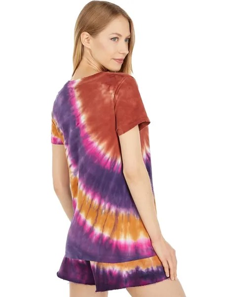 Футболка n:philanthropy Dash Tie-Dye Tee, цвет Sherbert