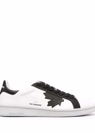 Dsquared2 кеды с нашивкой Maple Leaf