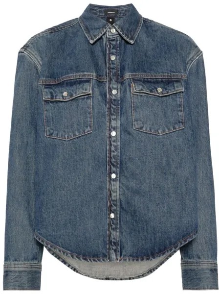 WARDROBE.NYC джинсовая куртка на кнопках, синий