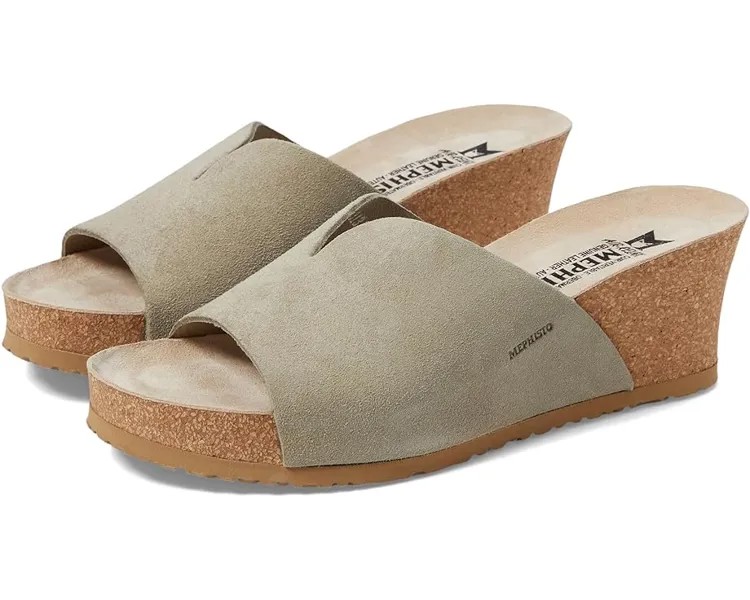 Туфли Mephisto Lisane, цвет Light Khaki Suede