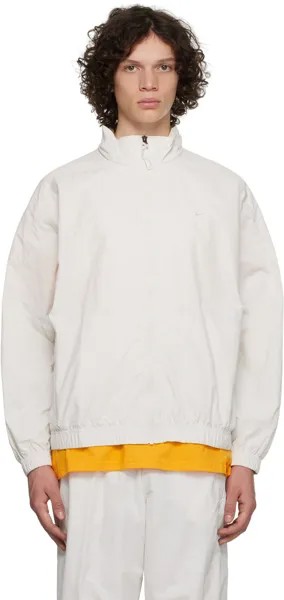 Белая спортивная куртка Solo Swoosh Nike