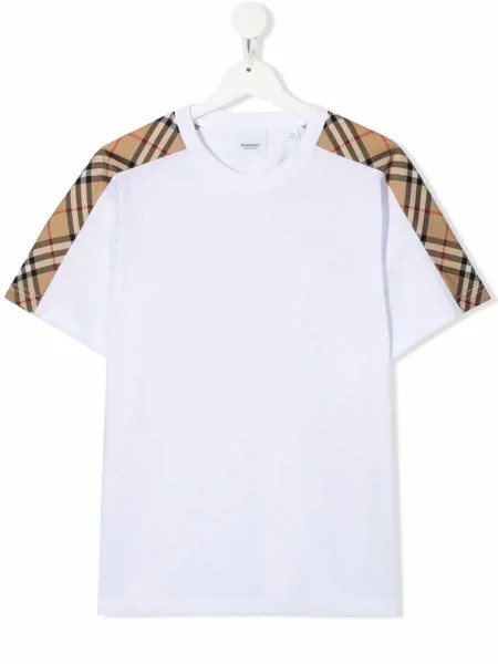 Burberry Kids Vintage Check cotton T-shirt