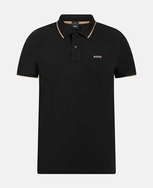Рубашка поло Boss Black, черный