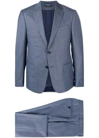 Z Zegna клетчатый костюм-двойка