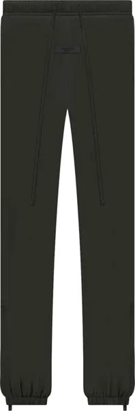 Брюки Fear of God Essentials Nylon Track Pant 'Off Black', черный