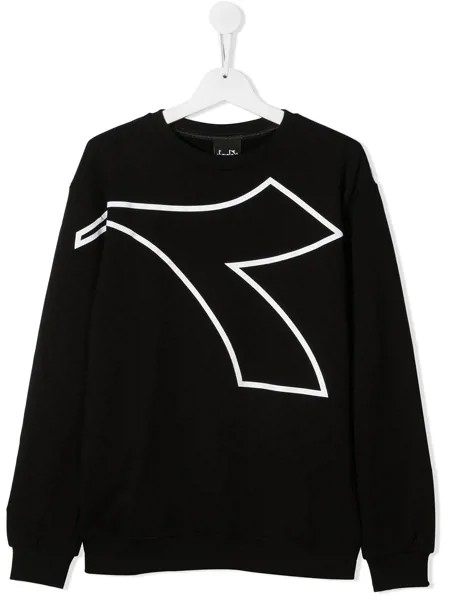 Diadora Junior толстовка с круглым вырезом и логотипом