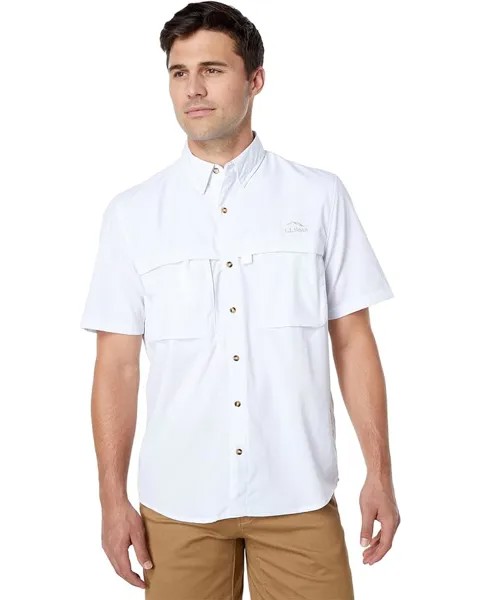 Рубашка L.L.Bean Tropicwear, белый