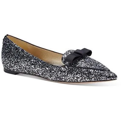 Женские модные лоферы с черным бантом Kate Spade New York 8,5, средние (B,M) 5589