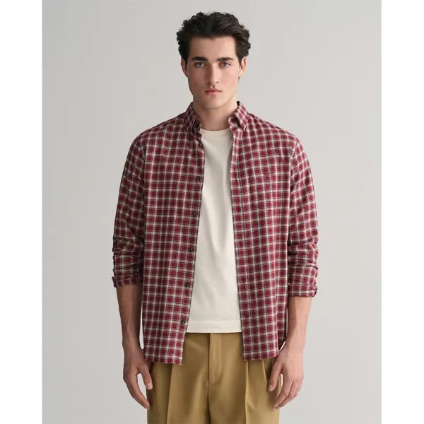 Рубашка Gant Micro Tartan, красный