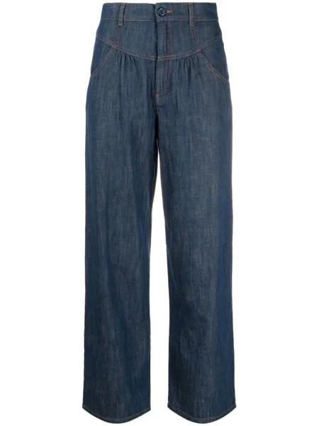See by Chloé широкие джинсы с завышенной талией