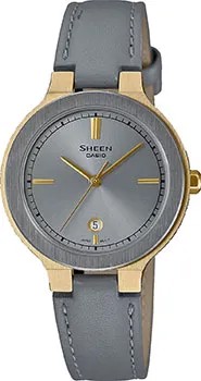 Японские наручные  женские часы Casio SHE-4559GL-8A. Коллекция Sheen