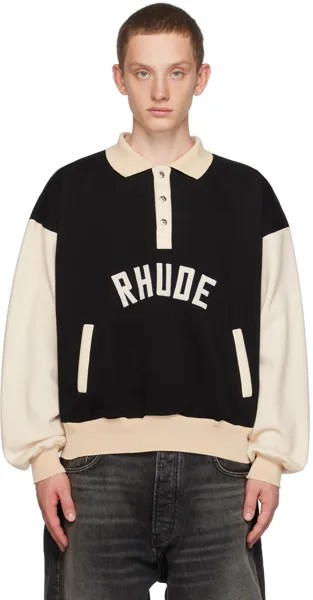 Черная футболка-поло Automobili Lamborghini Edition Rhude