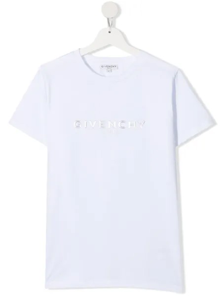 Givenchy Kids футболка с короткими рукавами и логотипом