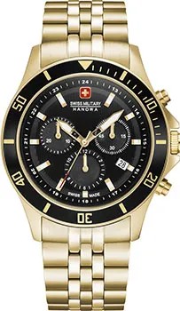 Швейцарские наручные  мужские часы Swiss military hanowa 06-5331.02.007. Коллекция Flagship Chrono II