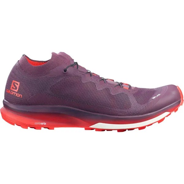 Кроссовки для бега по пересеченной местности s/lab ultra 3 Salomon, цвет maverick/racing red s05/maverick