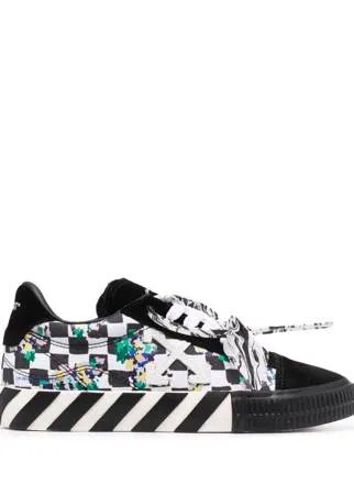 Off-White кеды на вулканизированной подошве